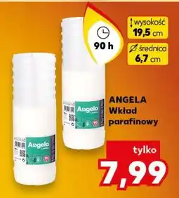 Kaufland Wkład parafinowy 90 h Angela oferta