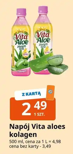 E.Leclerc Napój aloesowy collagen Vita Aloe oferta