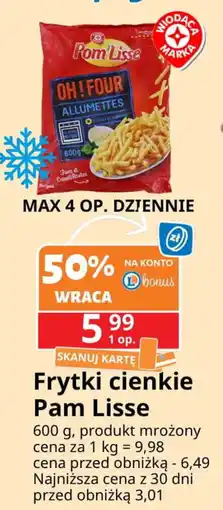 E.Leclerc Frytki cienkie Pom Lisse oferta