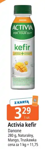 E.Leclerc Kefir truskawkowy Danone Activia oferta