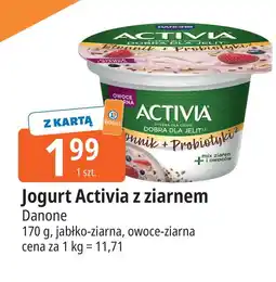 E.Leclerc Jogurt owoce i ziarna Danone Activia oferta