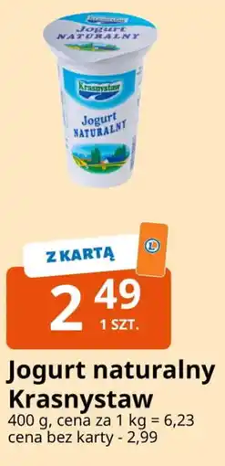 E.Leclerc Jogurt naturalny Krasnystaw oferta