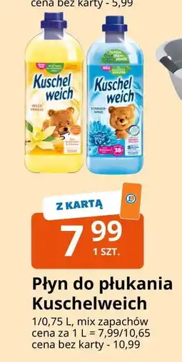 E.Leclerc Płyn do płukania niebieski Kuschelweich oferta