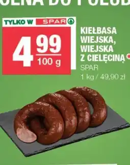 SPAR mini Kiełbasa wiejska SPAR oferta