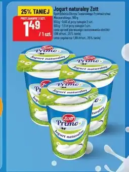 Polomarket Jogurt naturalny Zott oferta