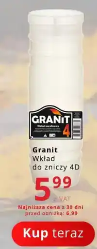 Poczta Polska Granit Wkład do zniczy 4D oferta