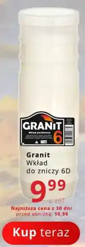 Poczta Polska Granit Wkład do zniczy 6D oferta