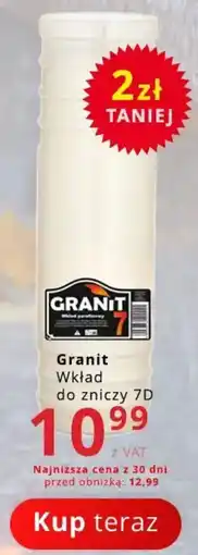 Poczta Polska Granit Wkład do zniczy 7D oferta