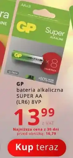 Poczta Polska GP bateria alkaliczna SUPER AA (LR6) 8VP oferta