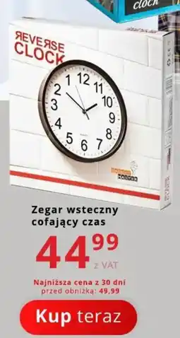 Poczta Polska Zegar wsteczny cofający czas oferta