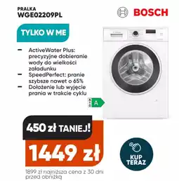 Max Elektro Bosch pralka wge02209pl oferta