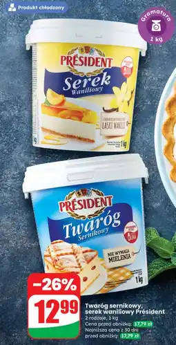 Dino Serek twarogowy President oferta