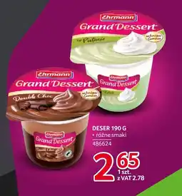 Selgros Deser Ehrmann oferta