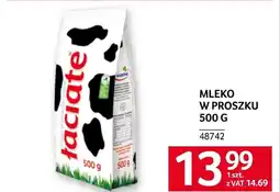 Selgros Mleko w proszku Łaciate oferta