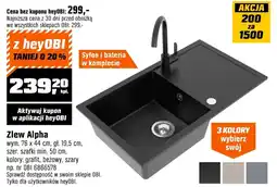 OBI Zlew oferta