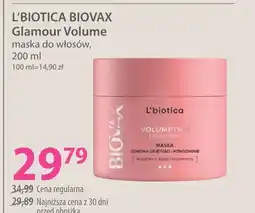 Hebe Maska do włosów L'biotica oferta