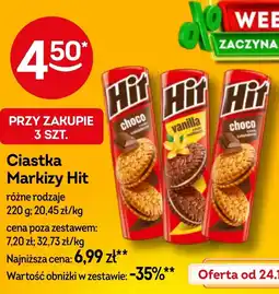 Żabka Ciastka Hit oferta