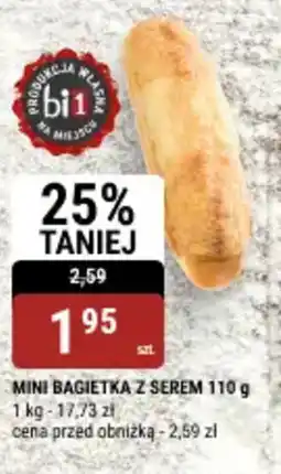 bi1 Mini bagietka z serem oferta