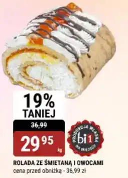 bi1 Rolada ze śmietaną i owocami oferta