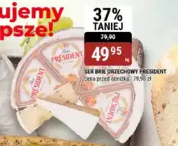 bi1 Ser brie orzechowy president oferta