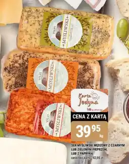 bi1 Ser myśliwski wędzony z czarnym lub zielonym pieprzem, oferta
