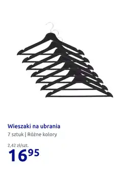 Action Wieszaki na ubrania oferta
