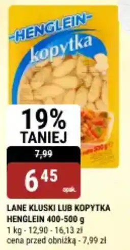 bi1 Lane kluski lub kopytka henglein oferta