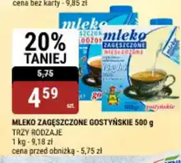 bi1 Mleko zagęszczone gostyńskie oferta