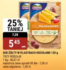 bi1 Ser żółty w plastrach hochland oferta