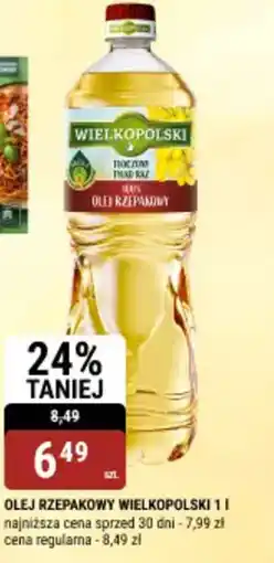 bi1 Olej rzepakowy wielkopolski oferta