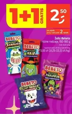 Dealz Żelki Bebeto różne rodzaje 150-160 g oferta