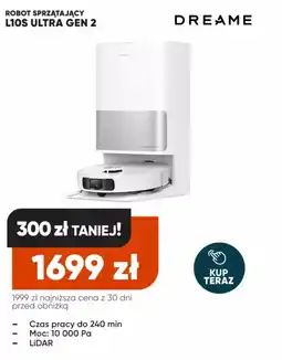 Max Elektro Dreame robot sprzątający dreamelios ultra gen 2 oferta