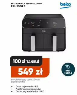 Max Elektro Beko frytkownica beztłuszczowa frl 5388 b oferta