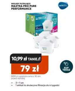 Max Elektro Brita wkłady filtrujące maxtra pro pure performance oferta