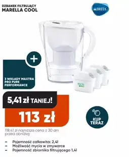 Max Elektro Brita dzbanek filtrujący marella cool oferta