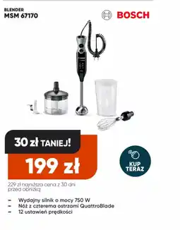 Max Elektro Bosch blender msm 67170 oferta
