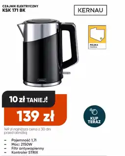 Max Elektro Kernau czajnik elektryczny ksk 171 bk oferta