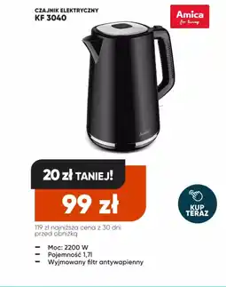 Max Elektro Amica czajnik elektryczny kf3040 oferta