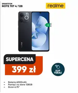 Max Elektro Realme smartfon note 70t 4/128 oferta