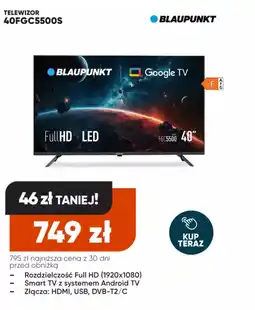 Max Elektro Blaupunkt telewizor 40fgc5500s oferta