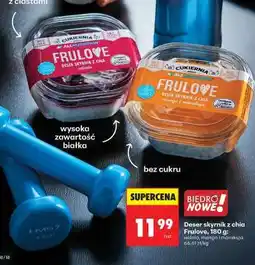 Biedronka Deser skyrnik z chia Frulove, 180 g oferta