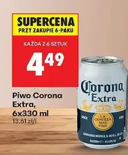 Biedronka Piwo Corona Extra 6x330 ml oferta