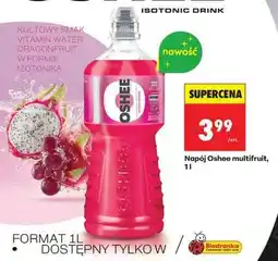 Biedronka Napój Oshee multifruit, 1l oferta