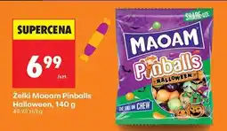 Biedronka Żelki Maoam Pinballs Halloween, 140 g oferta