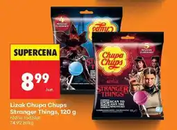 Biedronka Lizak Chupa Chups Stranger Things, 120 g oferta