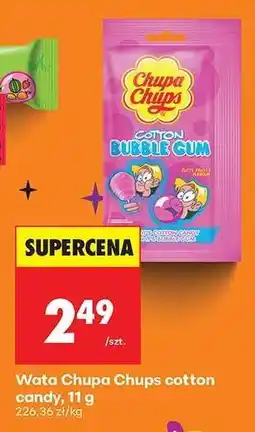 Biedronka Wata Chupa Chups cotton candy, 11 g oferta