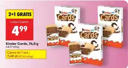 Biedronka Kinder Cards, 76,8 g oferta