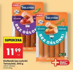 Biedronka Kiełbaski bez osłonki Tarczyński, 360 g oferta