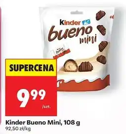 Biedronka Kinder Bueno Mini, 108 g oferta