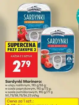Biedronka Sardynki Marinero oferta